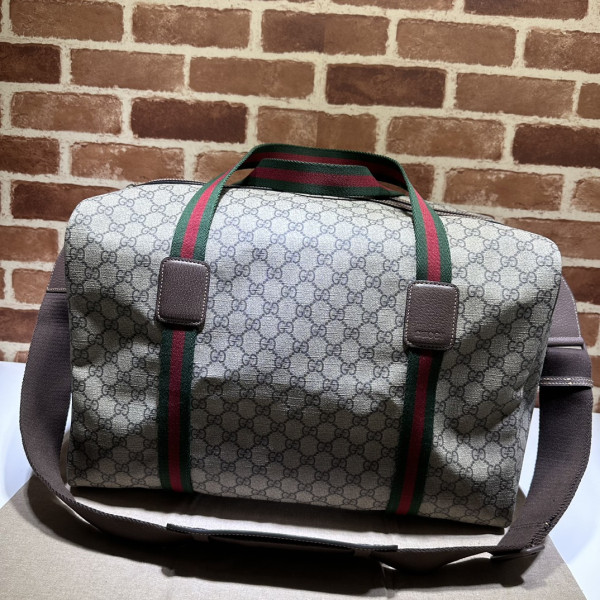 HOT SALE Gucci Medium duffle bag with Web