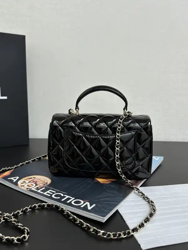 CHANEL Mini CHANELassic Handbag With Top Handle