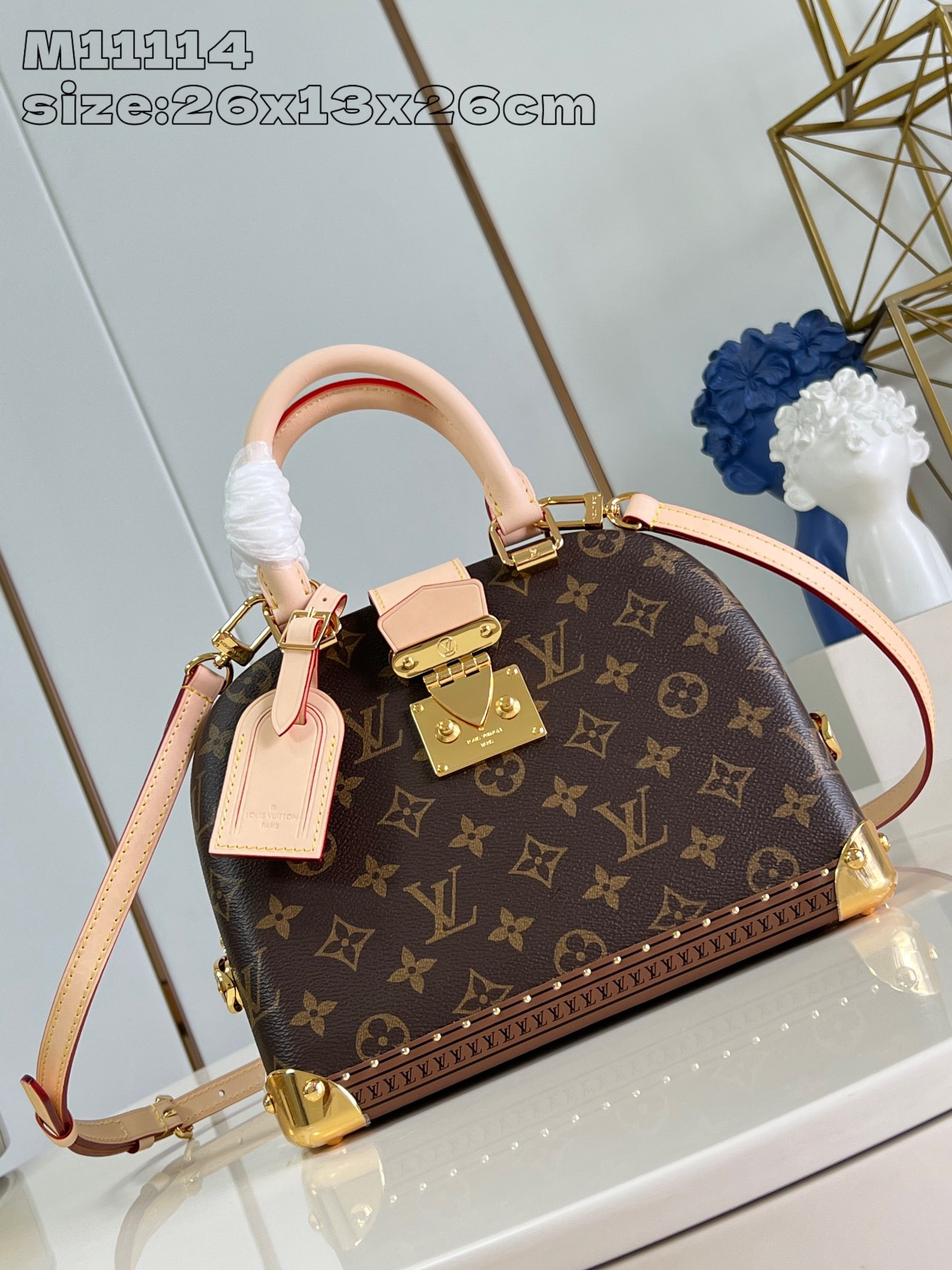 HOT SALE LOUIS VUITTON ALMA BB-26*13*26.4CM