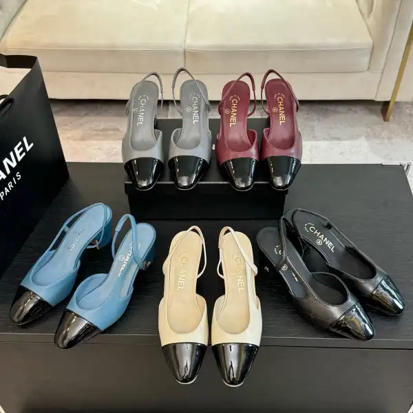 CHANEL SLING BACK -2.5CM