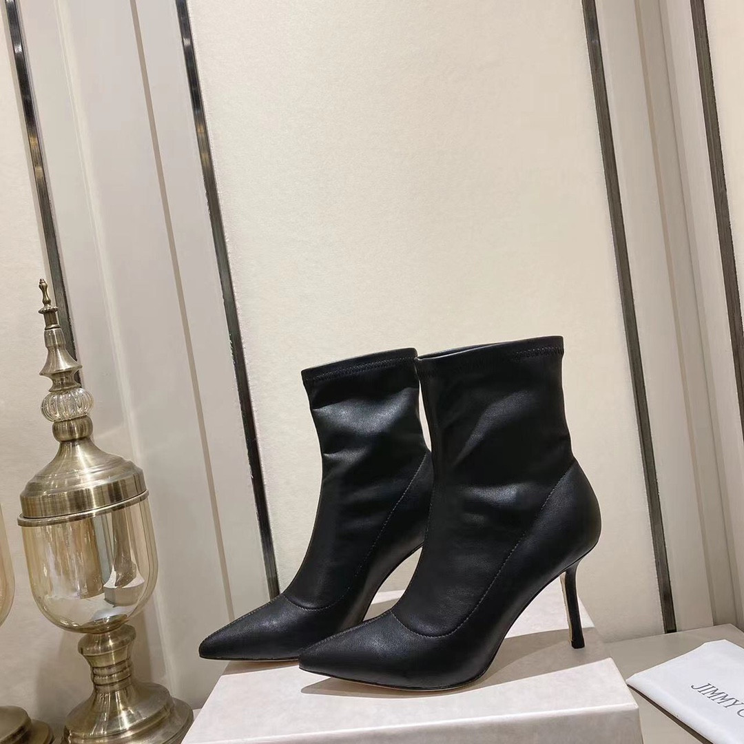 HOT SALE Jimmy Choo Scarlett-high boots 8.0CM