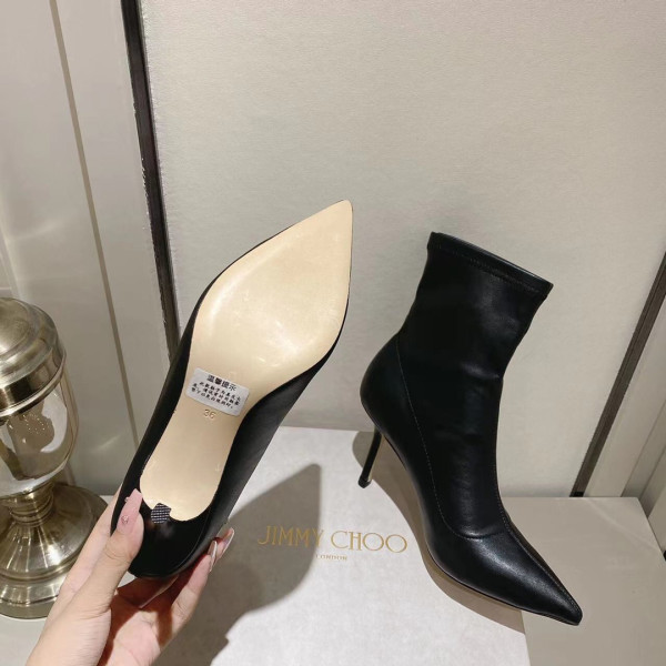 HOT SALE Jimmy Choo Scarlett-high boots 8.0CM