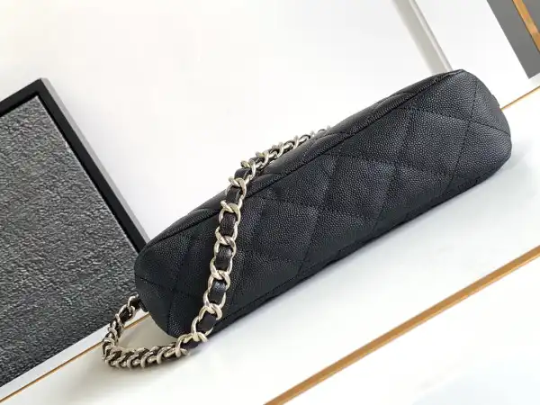 CHANEL HOBO HANDBAG-19x 24.5 x 9cm