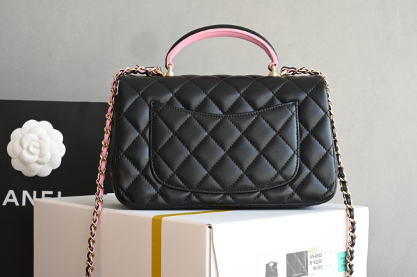 HOT SALE CL FLAP BAG WITH TOP HANDLE-20*12*6cm