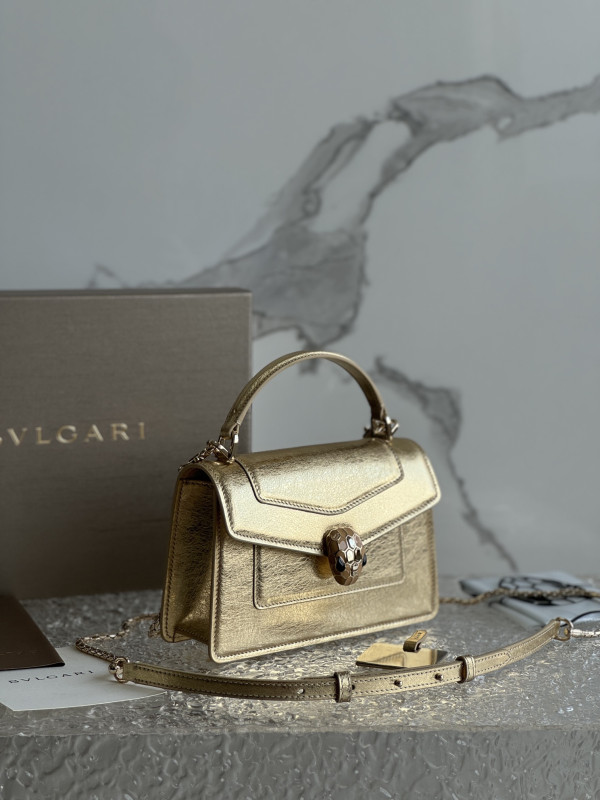 HOT SALE BVLGARI SERPENTI FOREVER MINI TOP HANDLE