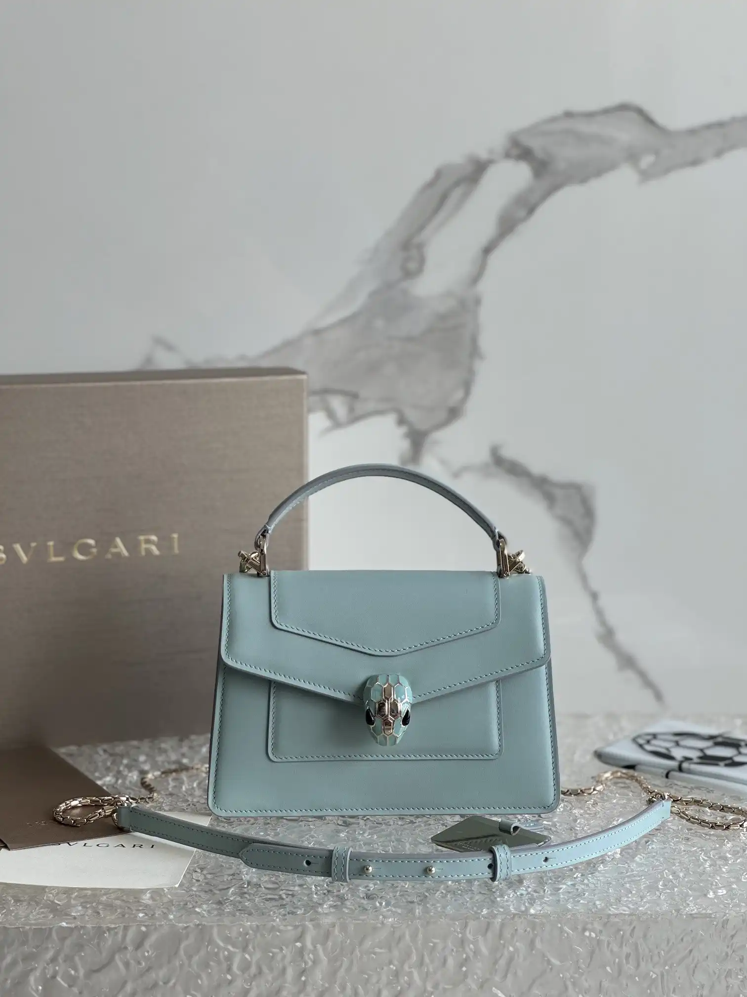 BVLGARI SERPENTI FOREVER MINI TOP HANDLE