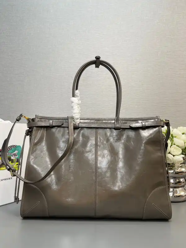 Prada Extra large leather handbag