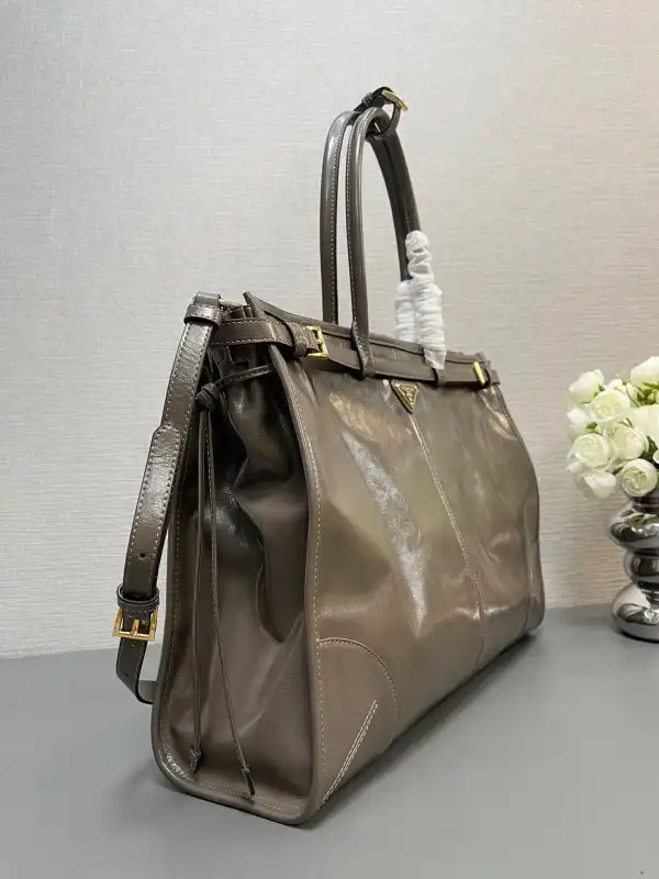 Prada Extra large leather handbag