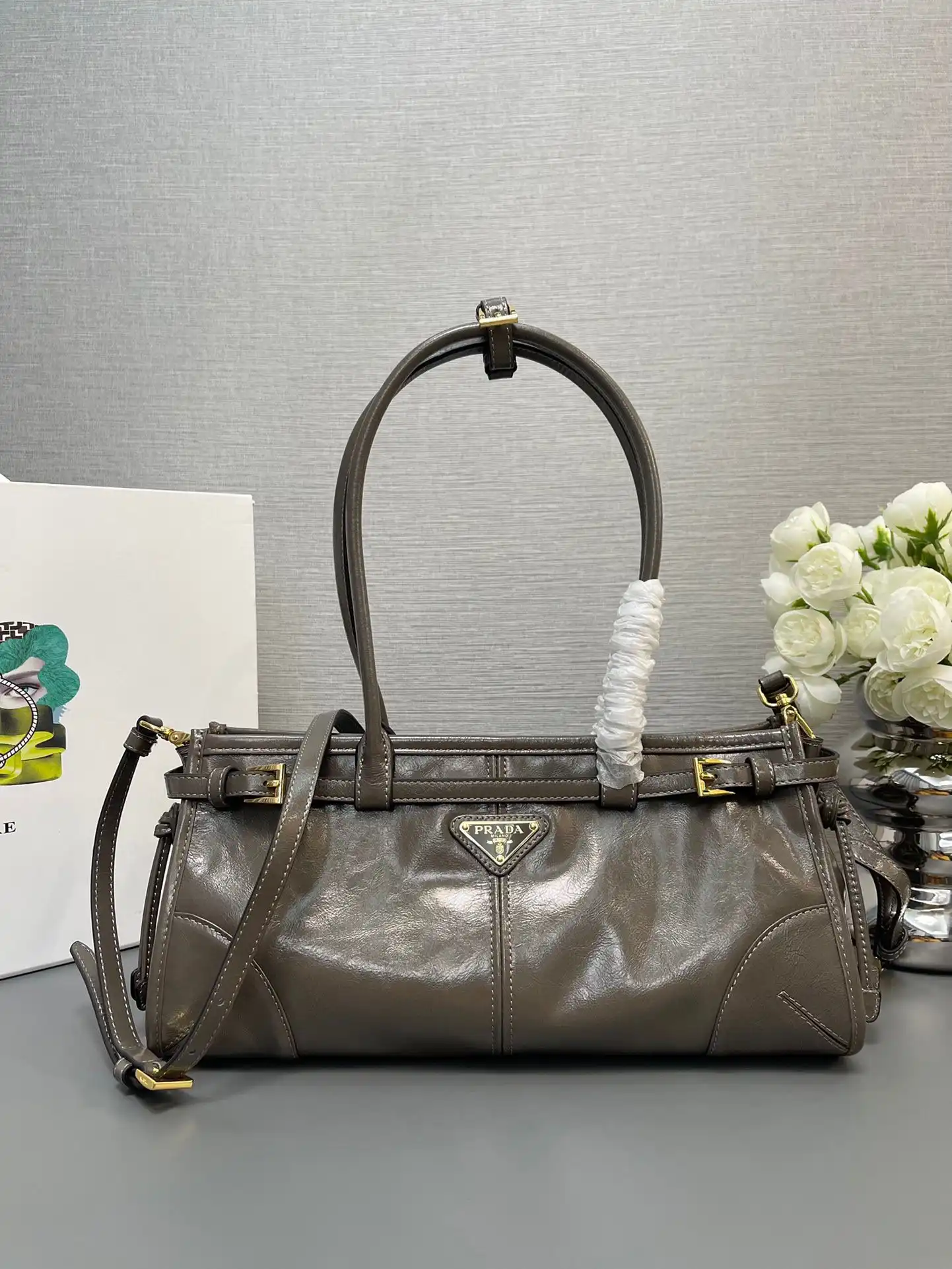 REP Prada Medium leather handbag