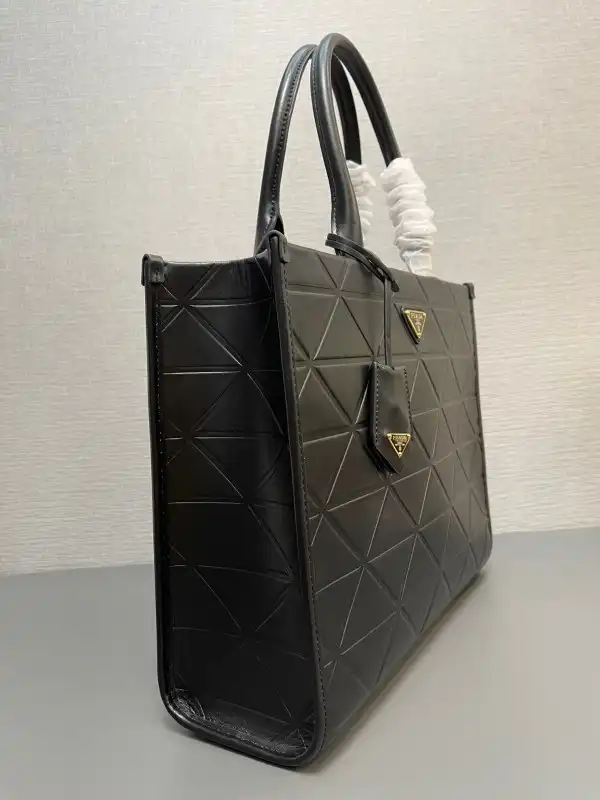 Affordable Medium Prada Symbole leather bag