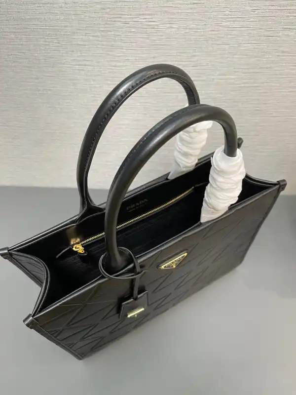 Affordable Medium Prada Symbole leather bag