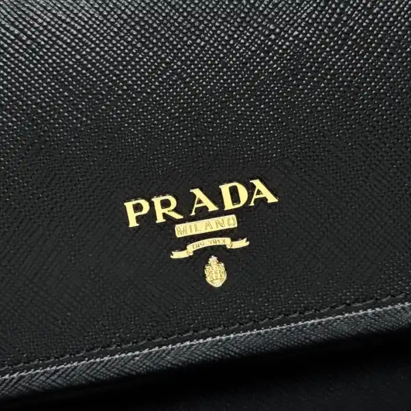 Prada Large Saffiano Leather Wallet