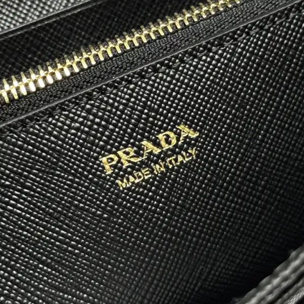 Prada Large Saffiano Leather Wallet