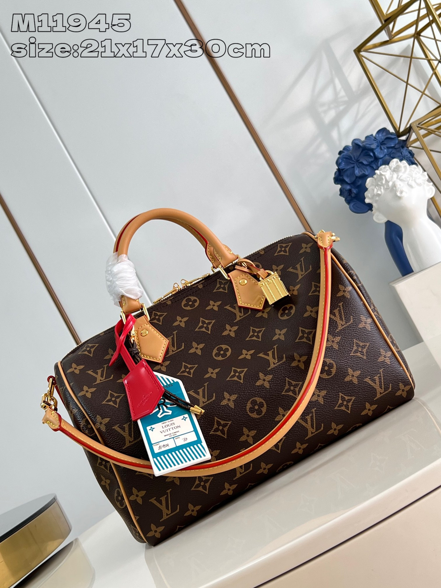 HOT SALE Louis Vuitton Speedy Soft 30 Crafty