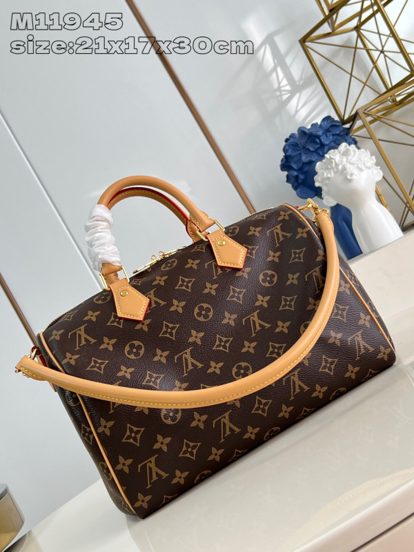 HOT SALE Louis Vuitton Speedy Soft 30 Crafty