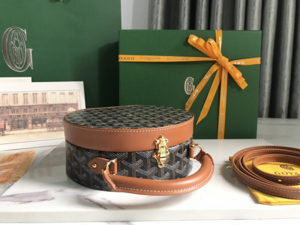 HOT SALE GOYARD The Alto Hatbox Trunk Bag