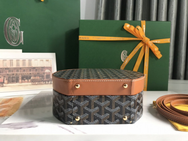 HOT SALE GOYARD The Alto Hatbox Trunk Bag