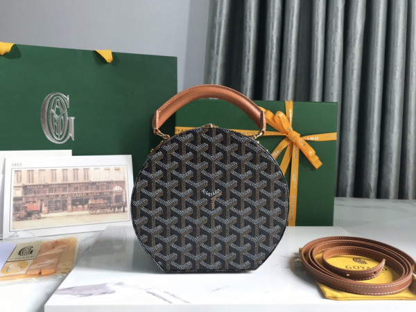 HOT SALE GOYARD The Alto Hatbox Trunk Bag