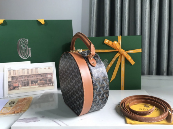 HOT SALE GOYARD The Alto Hatbox Trunk Bag