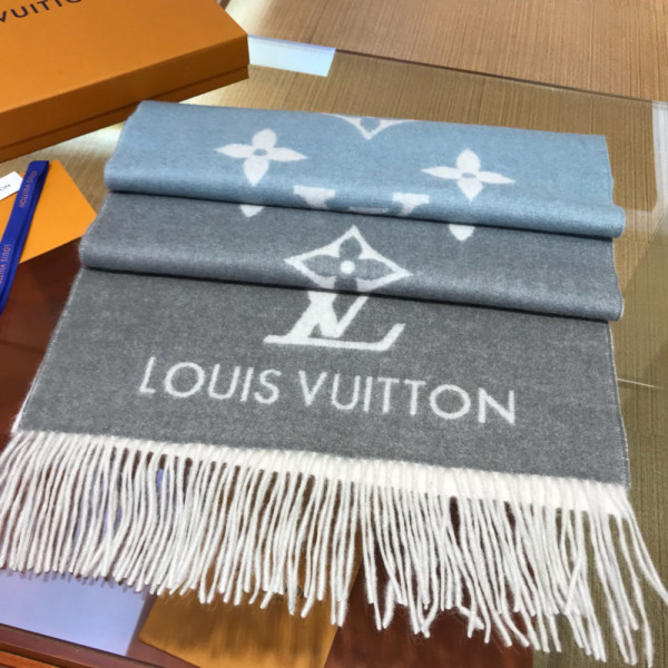 HOT SALE LOUIS VUITTON REYKJAVIK GRADIENT SCARF