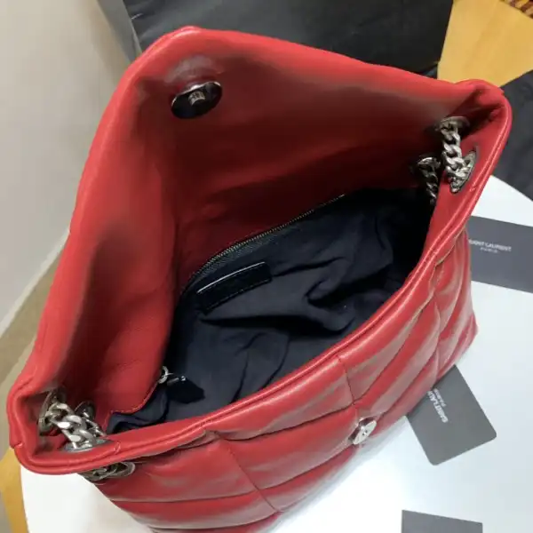 YSL PUFFER BAG SMALL MEDIUM