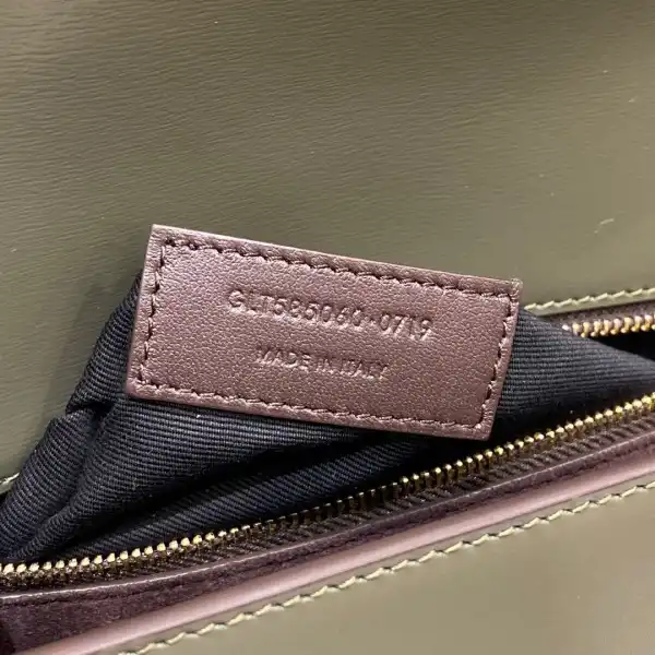 Repzbay REP YSL LOULOU CARRE SATCHEL IN SMOOTH LEATHER