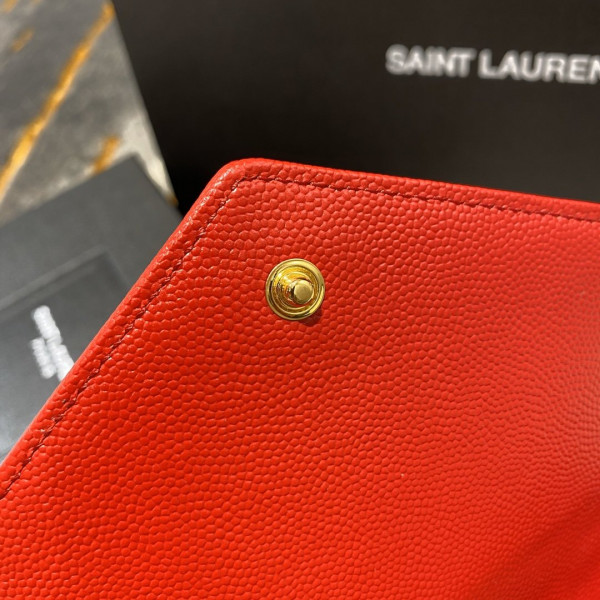 HOT SALE YSL CASSANDRE MATELASSÉ CHAIN WALLET