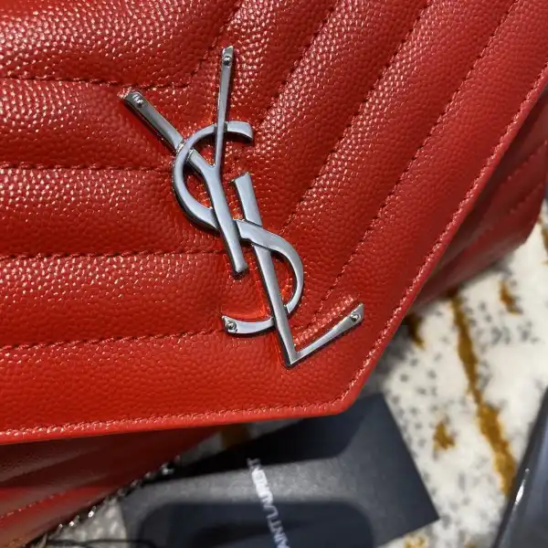 YSL CASSANDRE MATELASSÉ CHAIN WALLET