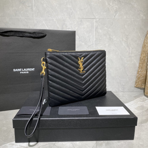 HOT SALE YSL MONOGRAM CLUTCH