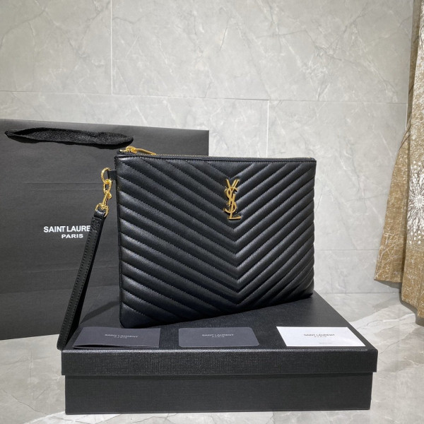 HOT SALE YSL MONOGRAM CLUTCH