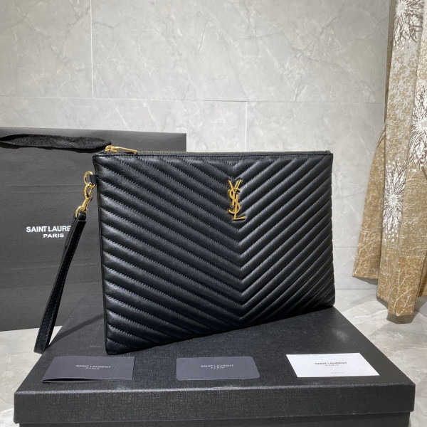 HOT SALE YSL MONOGRAM CLUTCH