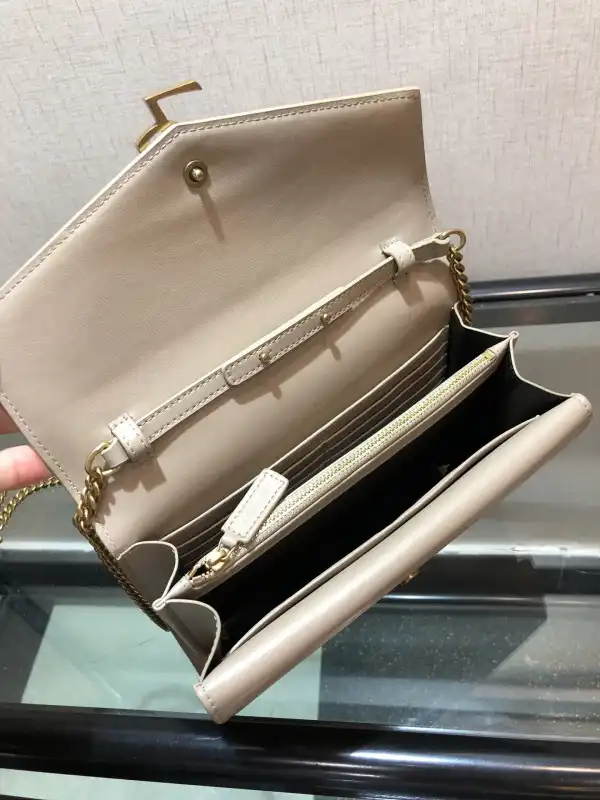 Bagsoffer YSL MEDIUM SULPICE CHAIN WALLET