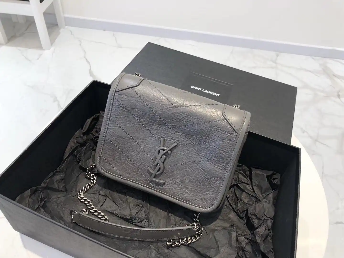 REP YSL NIKI CHAIN WALLET