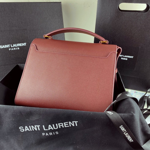 HOT SALE YSL CASSANDRA MINI TOP HANDLE BAG