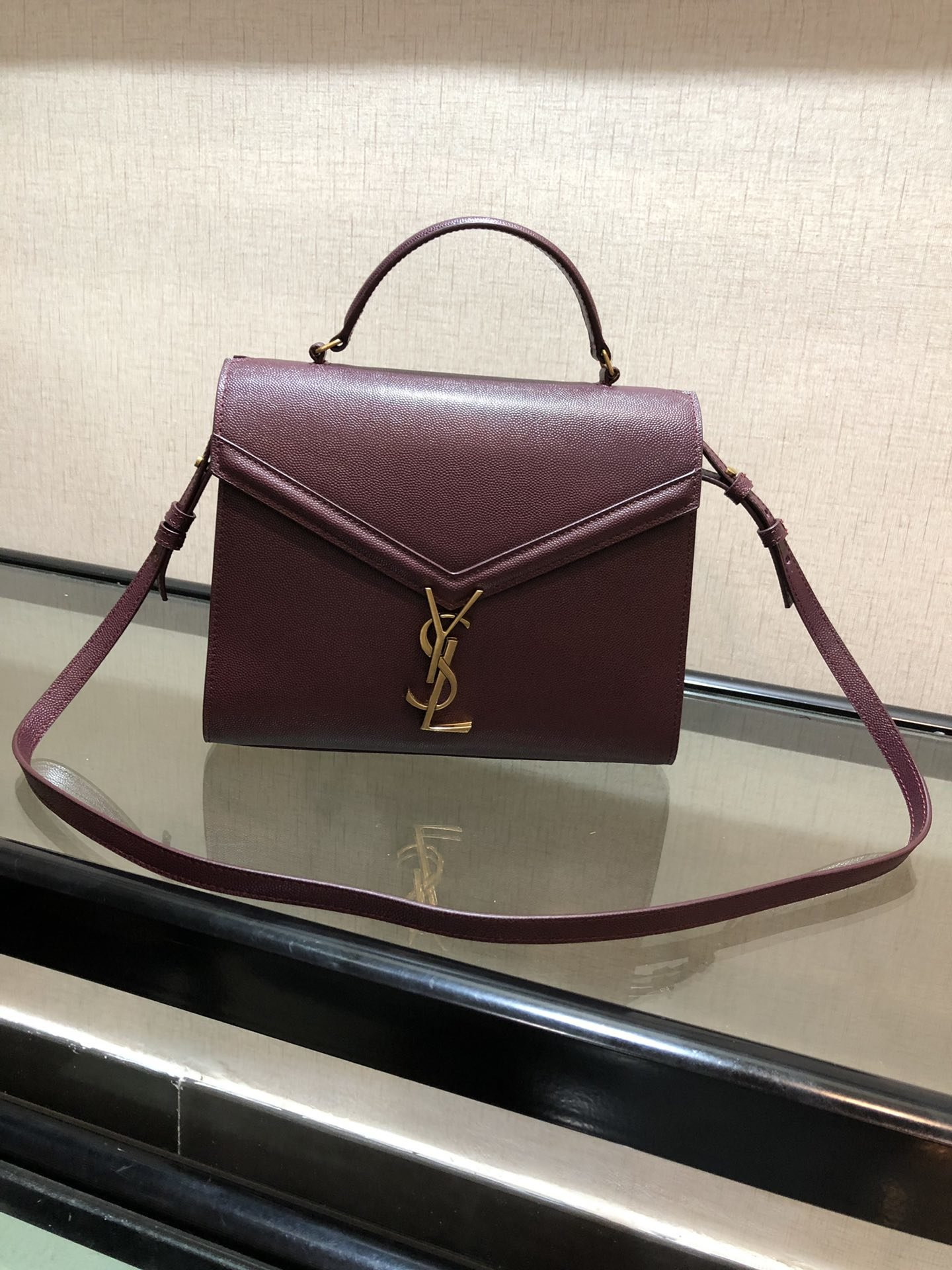 HOT SALE YSL CASSANDRA MEDIUM TOP HANDLE BAG