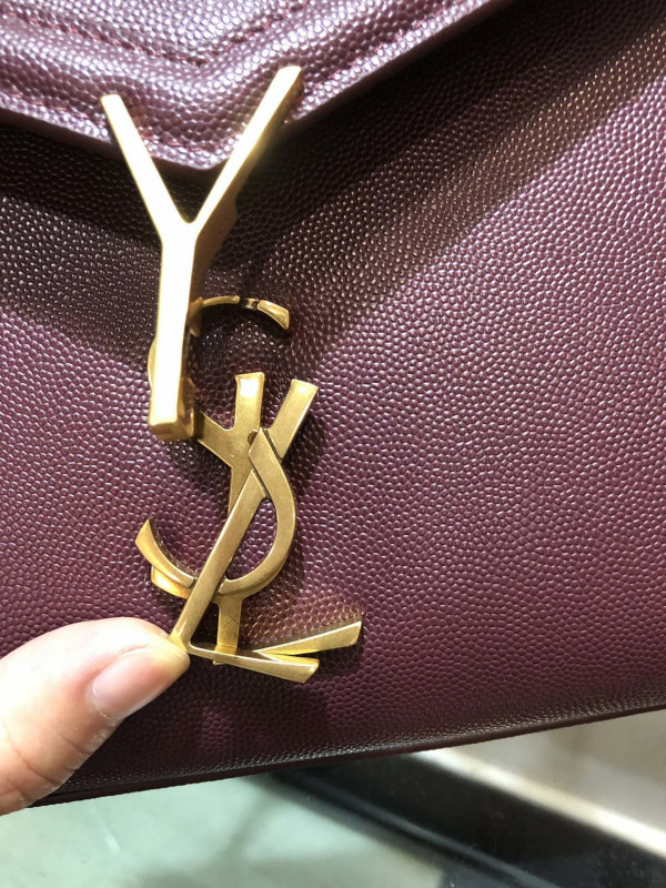 HOT SALE YSL CASSANDRA MEDIUM TOP HANDLE BAG