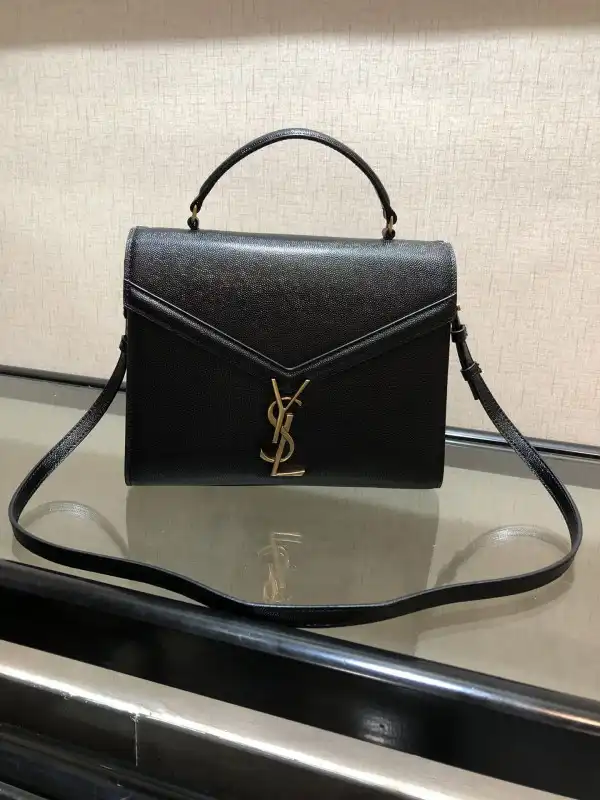 YSL CASSANDRA MEDIUM TOP HANDLE BAG