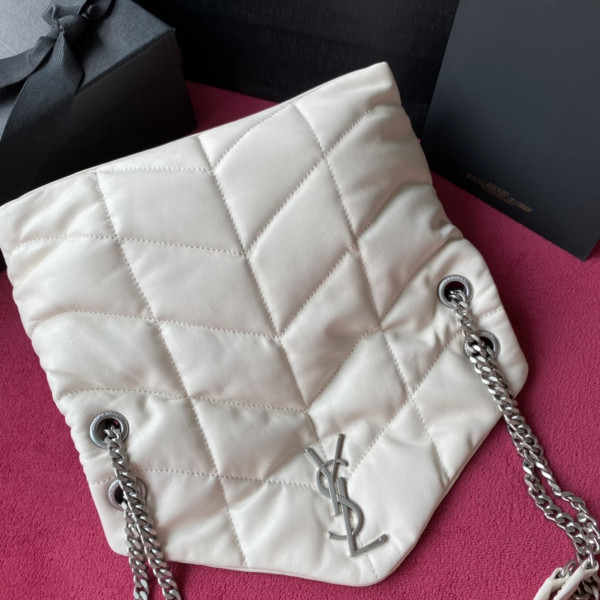 HOT SALE YSL PUFFER SMALL BAG IN QUILTED LAMBSKIN