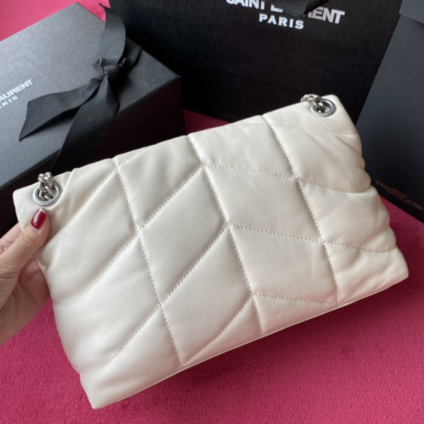 HOT SALE YSL PUFFER SMALL BAG IN QUILTED LAMBSKIN