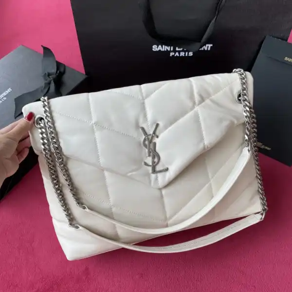 Repladies REP YSL PUFFER MEDIUM BAG IN QUILTED LAMBSKIN