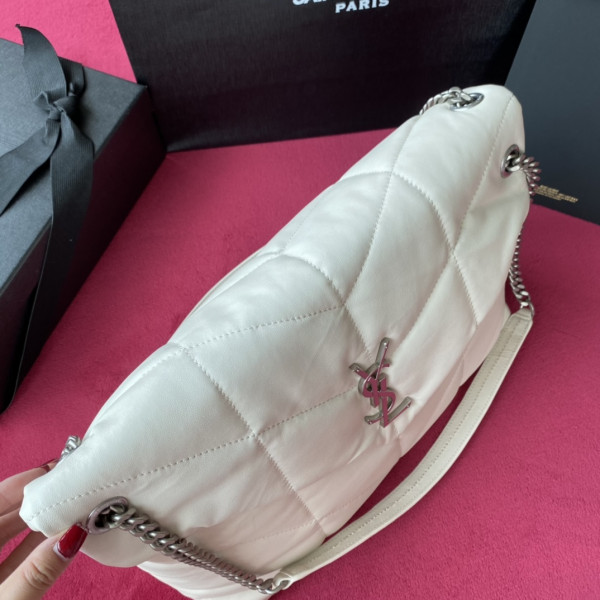 HOT SALE YSL PUFFER MEDIUM BAG IN QUILTED LAMBSKIN