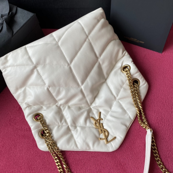 HOT SALE YSL PUFFER SMALL BAG IN QUILTED LAMBSKIN