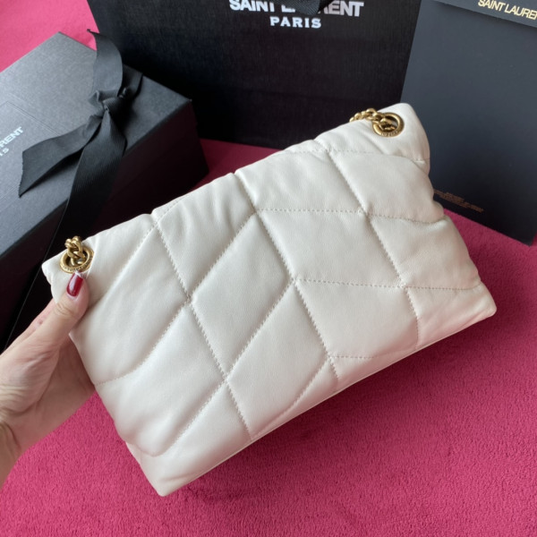 HOT SALE YSL PUFFER SMALL BAG IN QUILTED LAMBSKIN