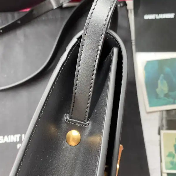 First bag ru YSL KAIA NORTH SOUTH SATCHEL IN VEGETABLE