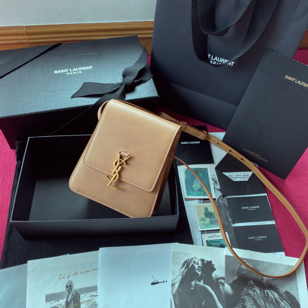 HOT SALE YSL KAIA NORTH SOUTH SATCHEL IN VEGETABLE