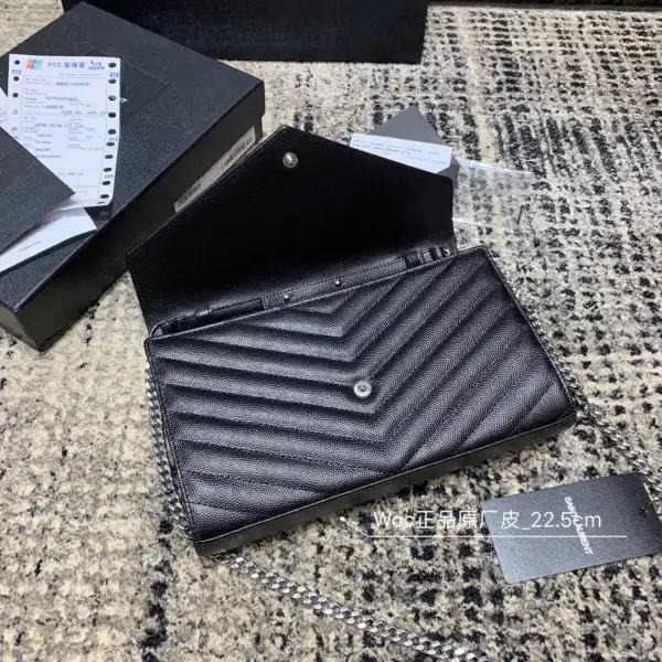 Yupoo bagsoffer YSL CASSANDRE MATELASSÉ CHAIN WALLET