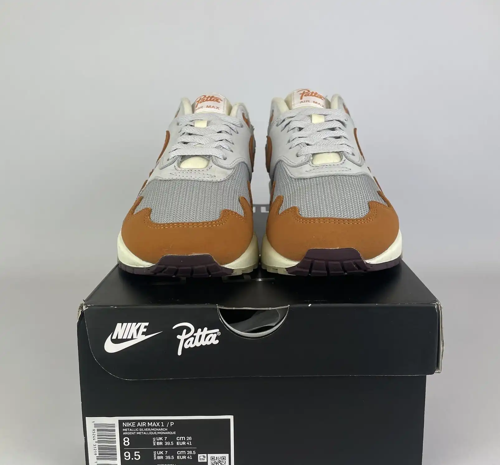 Nike Air Max 1 Patta Waves Monarch (with Bracelet) UK7