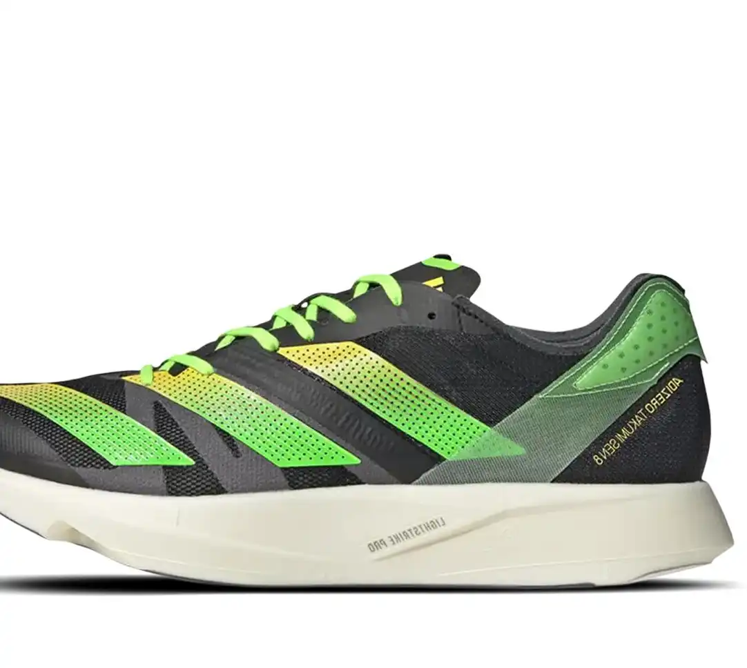 Adizero Takumi Sen 8 Black Solar Green