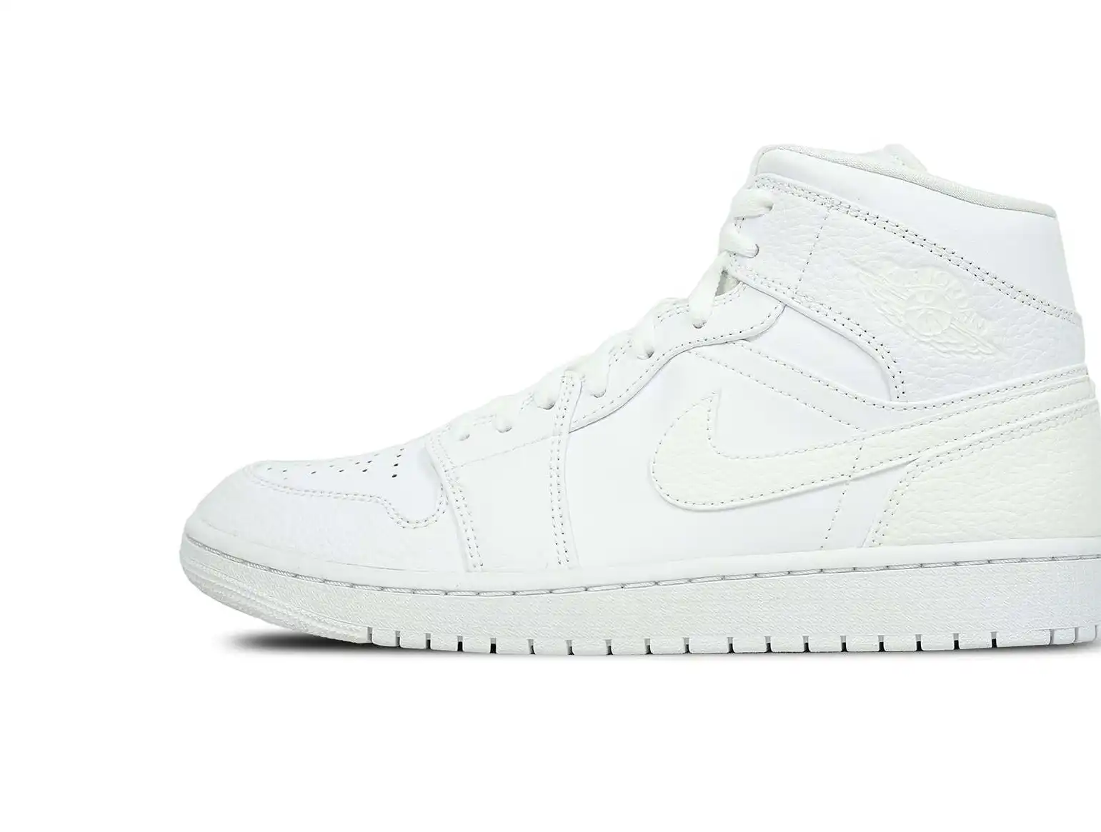 Air Jordan 1 Mid Triple White 2.0 2020