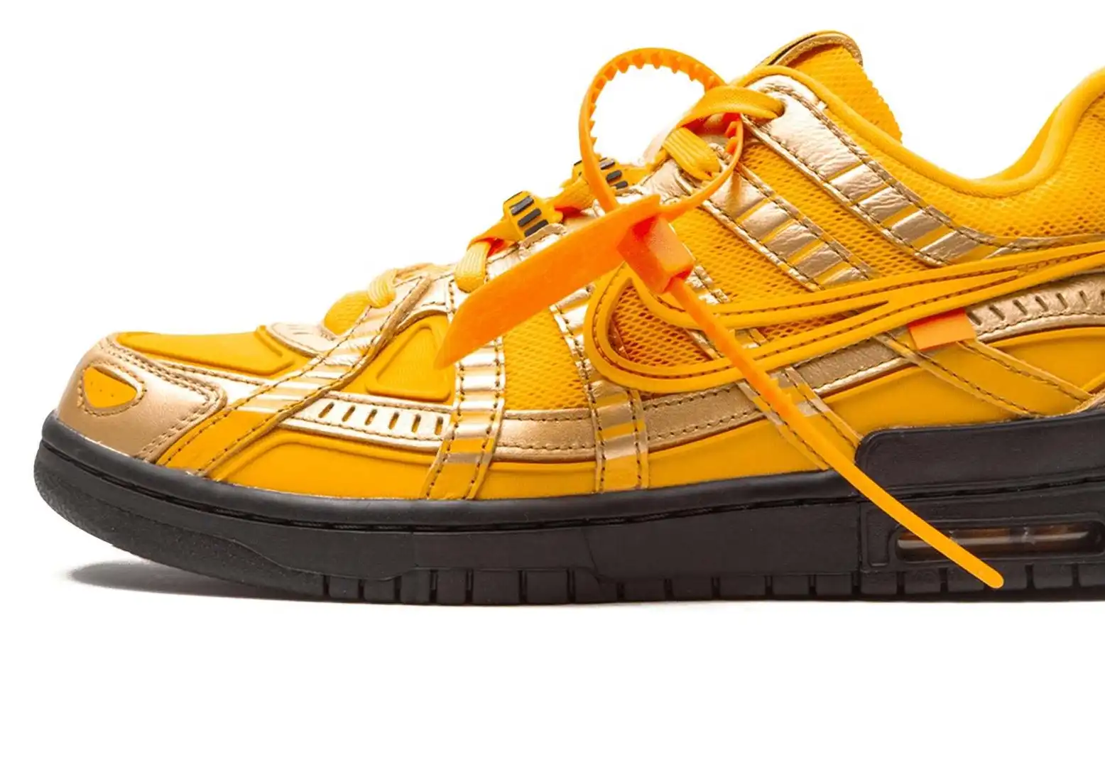 Nike Air Rubber Dunk Off-White University Gold